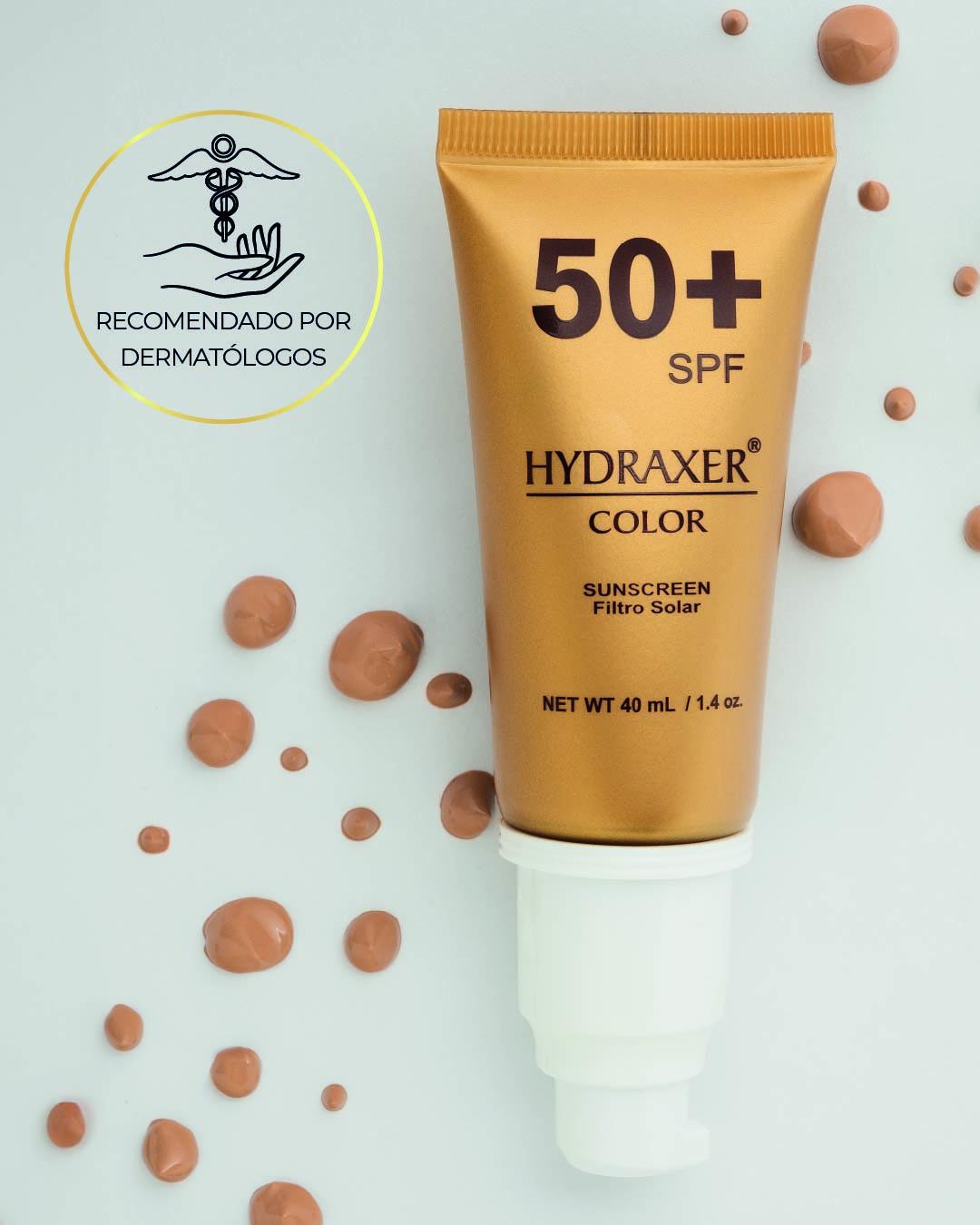 Hidraxer Protector Solar con color