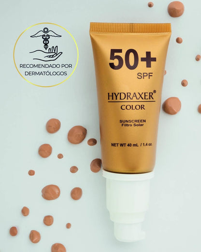 Hidraxer Protector Solar con color